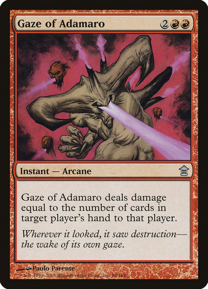 Gaze of Adamaro [Saviors of Kamigawa] | Cards and Coasters CA