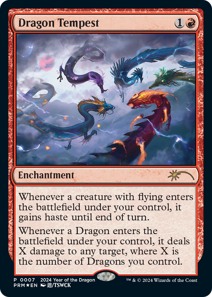 Dragon Tempest (Year of the Dragon 2024) [Standard Showdown Promos] | Cards and Coasters CA