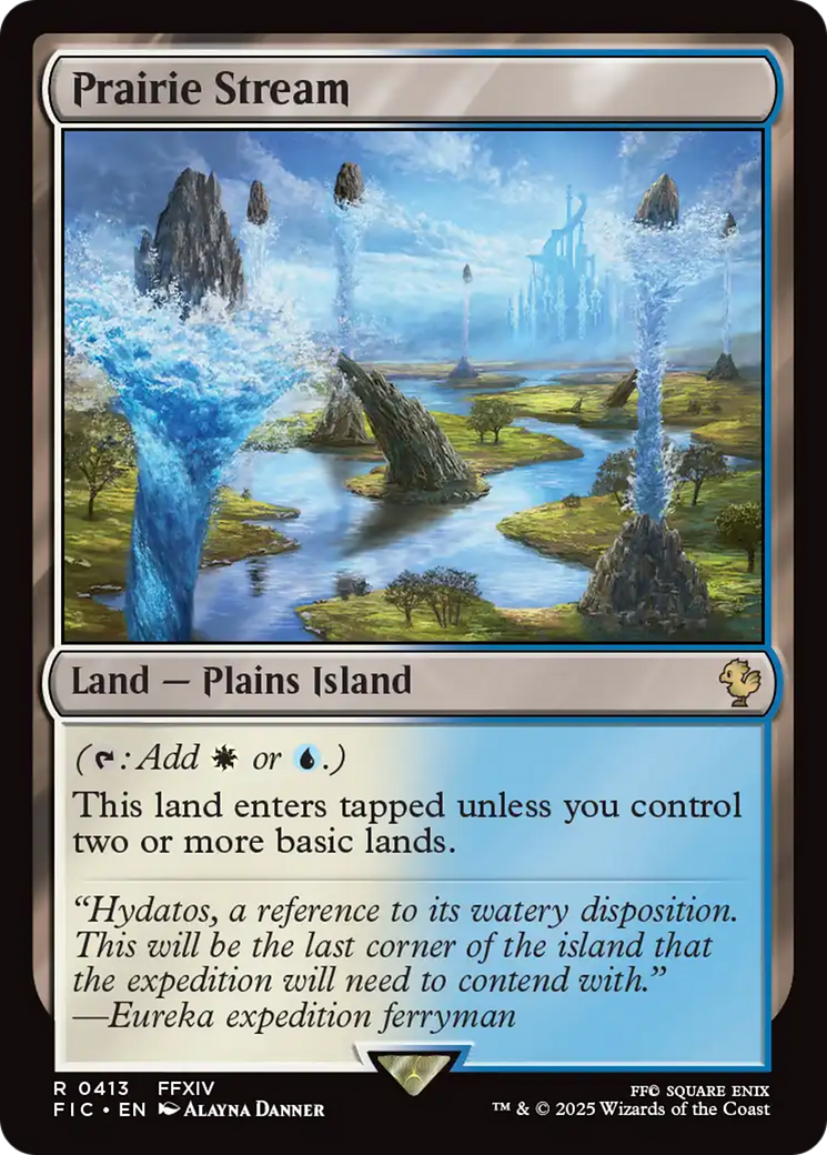 Prairie Stream [FINAL FANTASY Commander] | Cards and Coasters CA