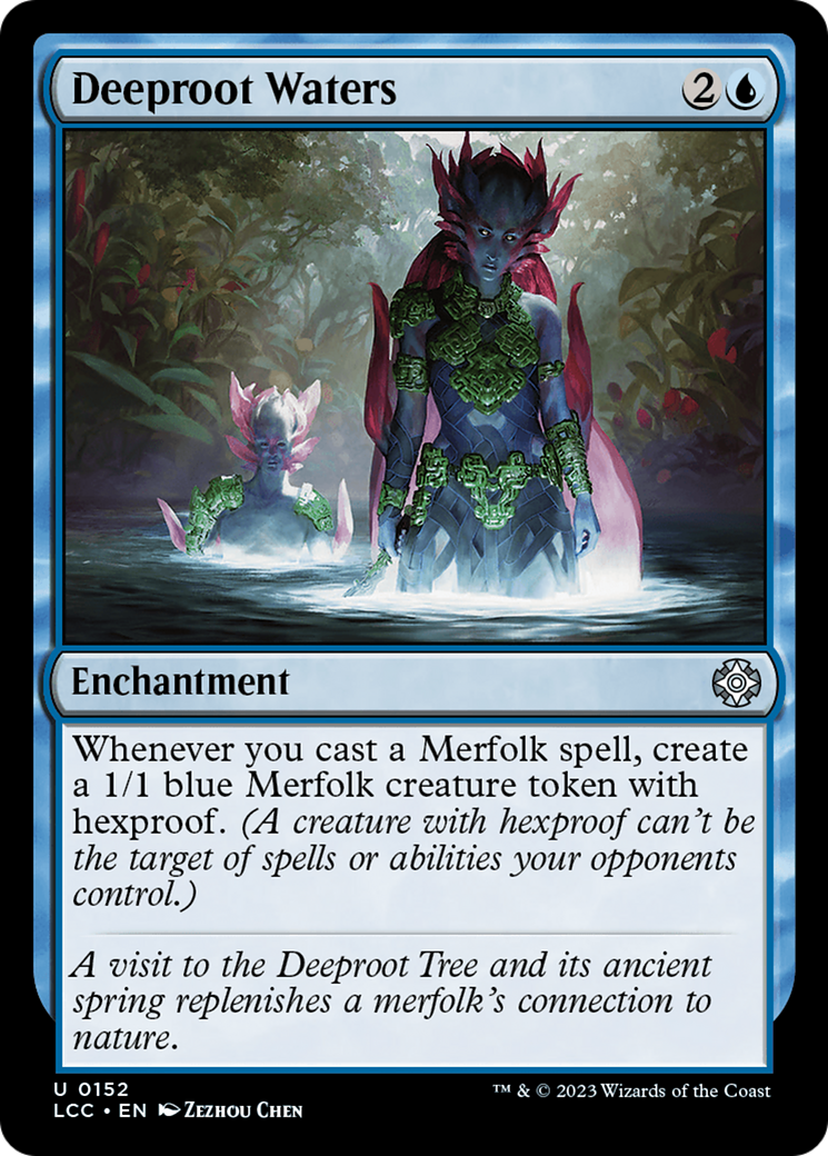 Deeproot Waters [The Lost Caverns of Ixalan Commander] | Cards and Coasters CA