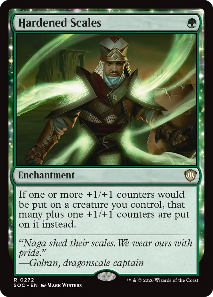 Hardened Scales [Secrets of Strixhaven Commander] | Cards and Coasters CA