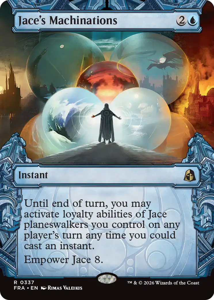 Jace's Machinations (Showcase) [Reality Fracture] | Cards and Coasters CA