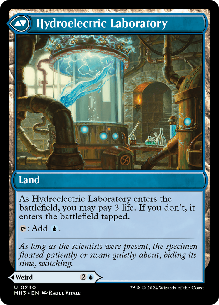 Hydroelectric Specimen [Modern Horizons 3] | Cards and Coasters CA