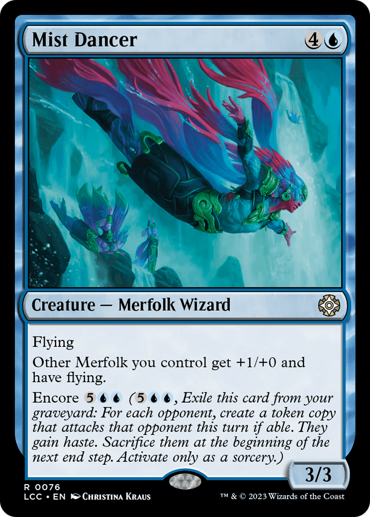Mist Dancer [The Lost Caverns of Ixalan Commander] | Cards and Coasters CA
