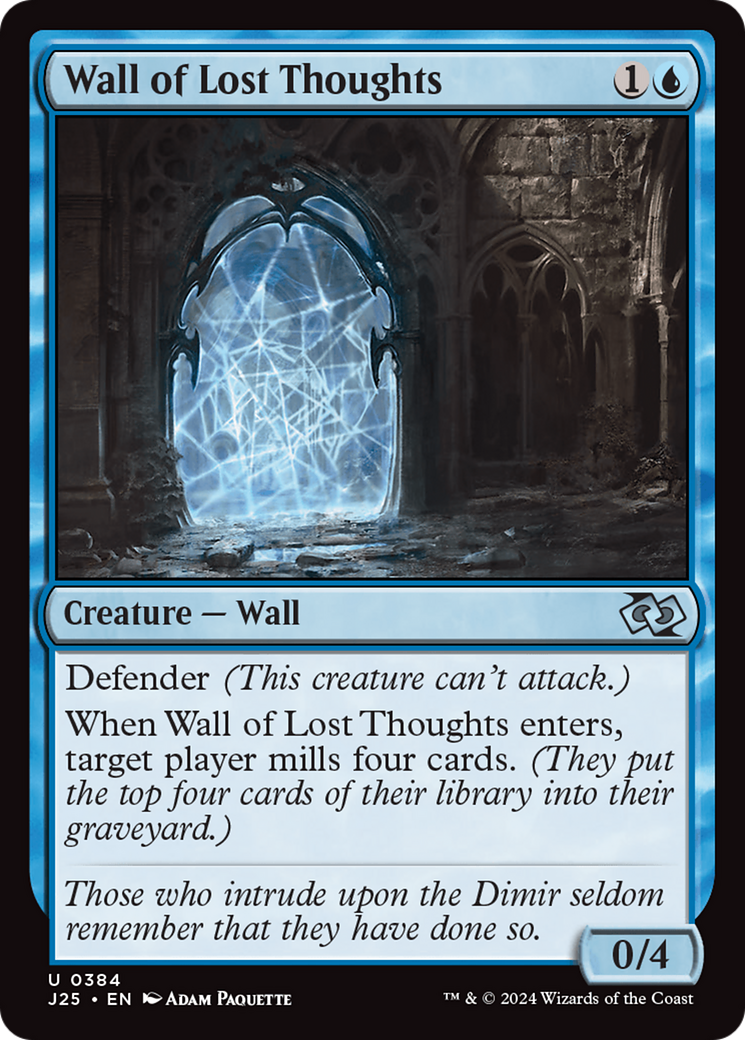 Wall of Lost Thoughts [Foundations Jumpstart] | Cards and Coasters CA