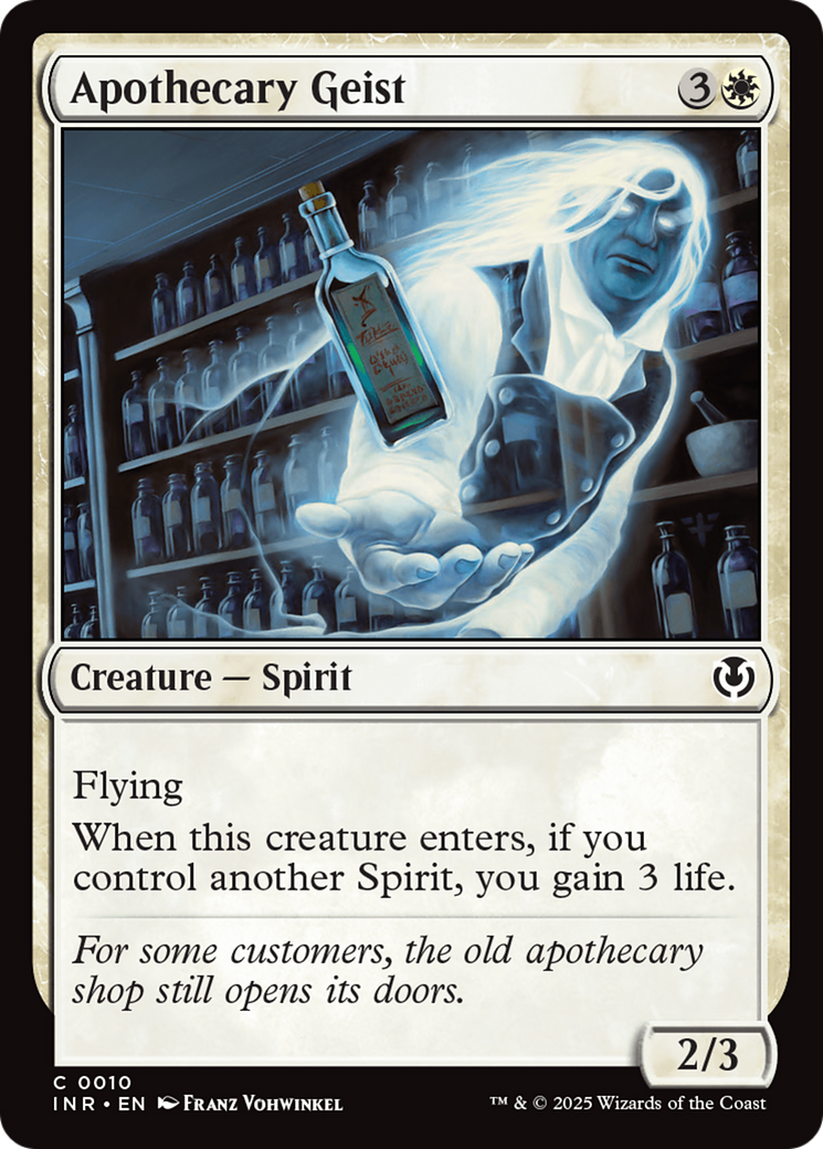 Apothecary Geist [Innistrad Remastered] | Cards and Coasters CA