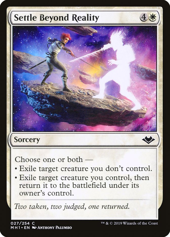 Settle Beyond Reality [Modern Horizons] | Cards and Coasters CA