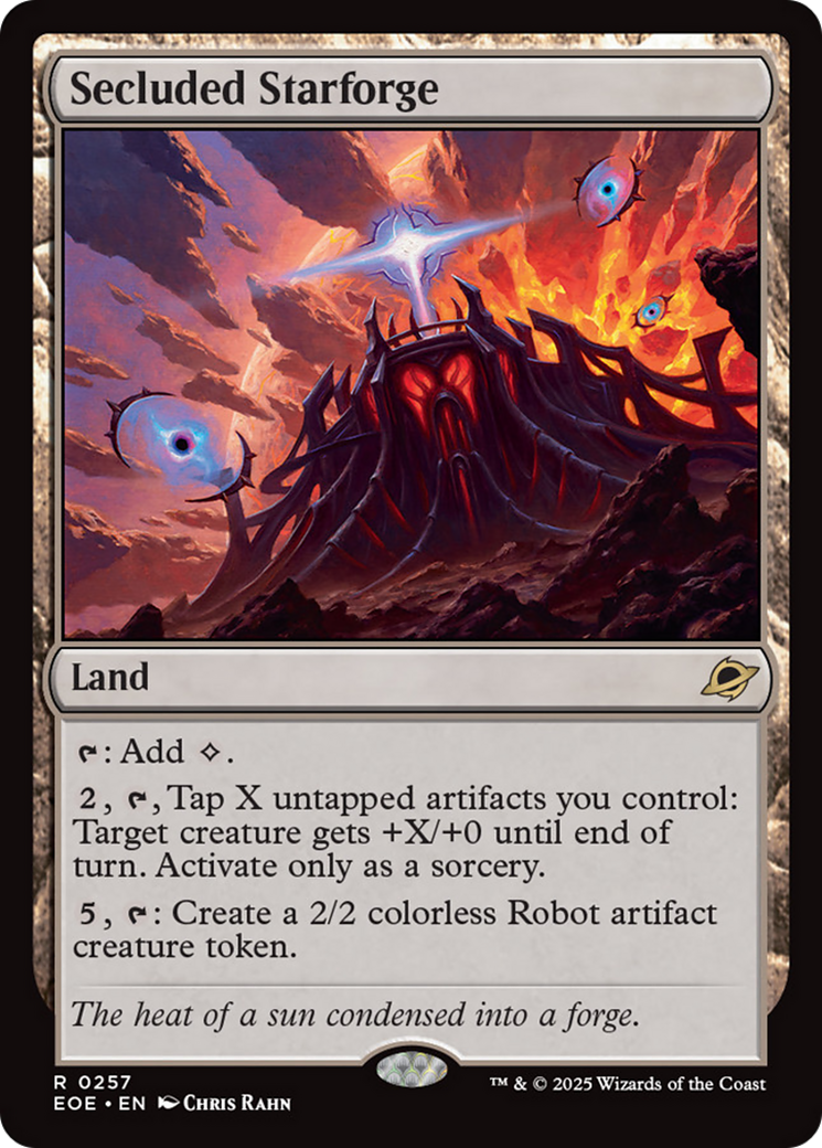 Secluded Starforge [Edge of Eternities] | Cards and Coasters CA