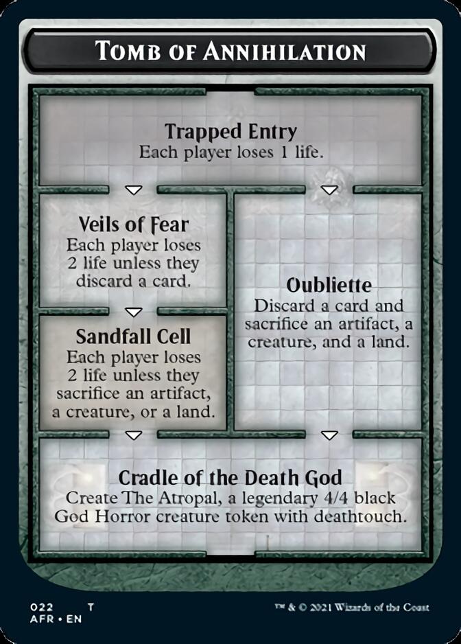 Tomb of Annihilation // The Atropal Double-Sided Token [Dungeons & Dragons: Adventures in the Forgotten Realms Tokens] | Cards and Coasters CA