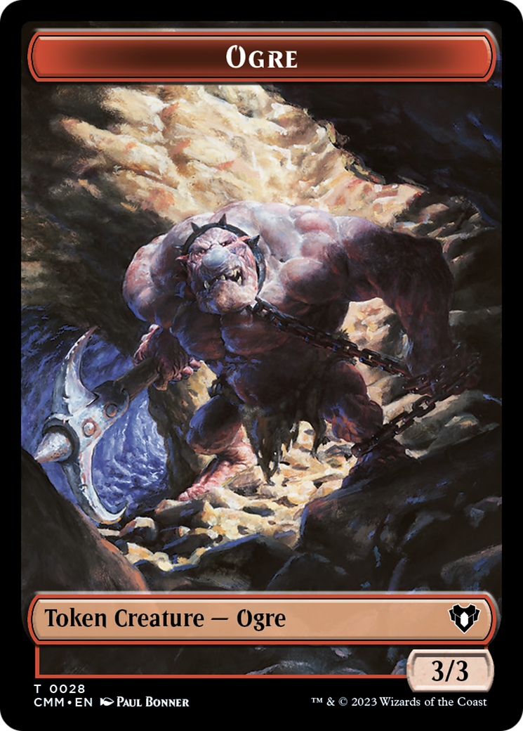 Ogre Token [Commander Masters Tokens] | Cards and Coasters CA