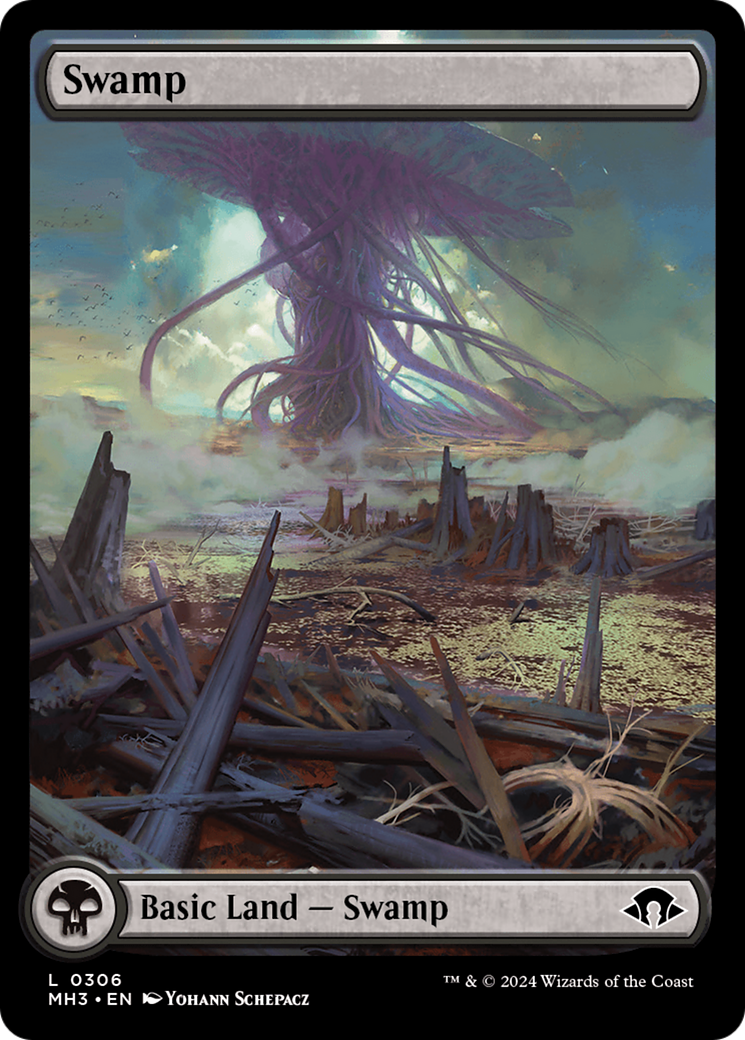 Swamp (0306) [Modern Horizons 3] | Cards and Coasters CA