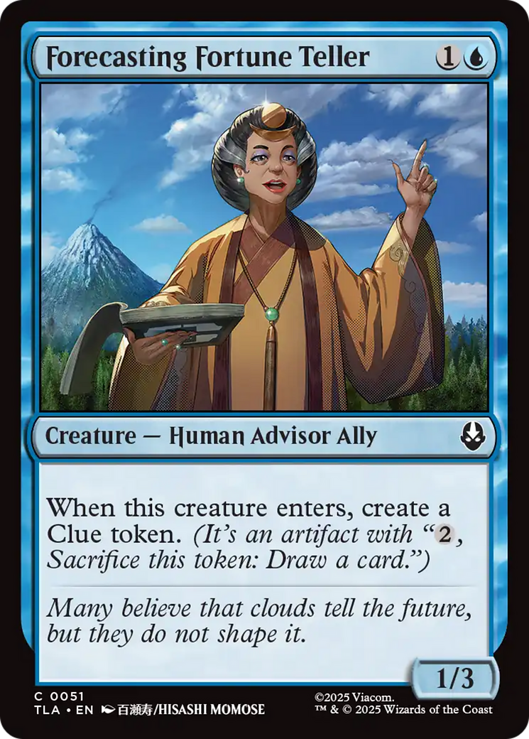 Forecasting Fortune Teller [Avatar: The Last Airbender] | Cards and Coasters CA