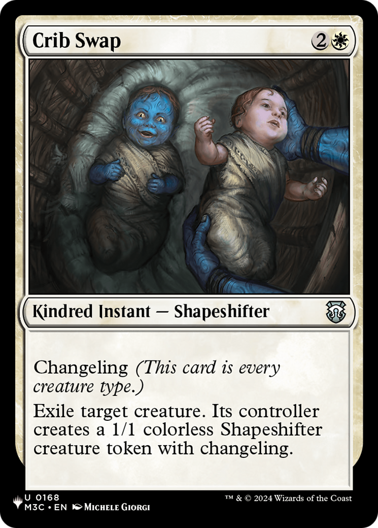 Crib Swap (M3C) [The List] | Cards and Coasters CA