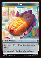 Spider // Food Double-Sided Token [Marvel's Spider-Man Tokens] | Cards and Coasters CA