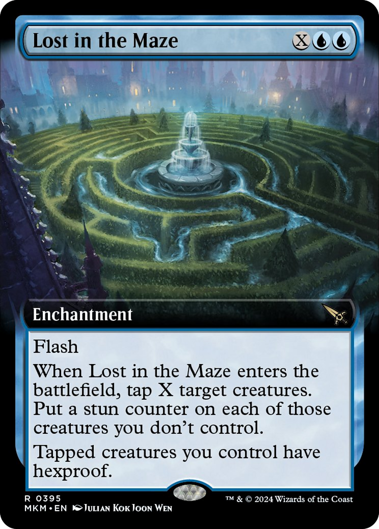 Lost in the Maze (Extended Art) [Murders at Karlov Manor] | Cards and Coasters CA