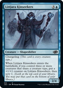 Littjara Kinseekers [Jumpstart 2022] | Cards and Coasters CA