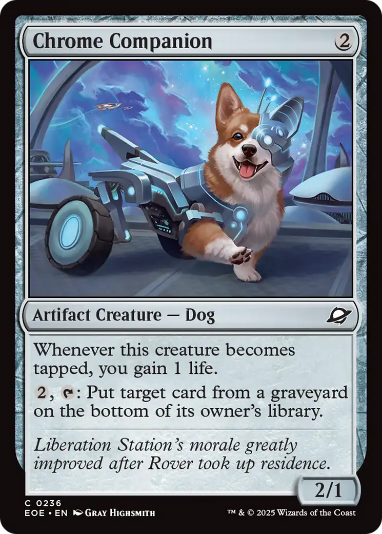 Chrome Companion [Edge of Eternities] | Cards and Coasters CA