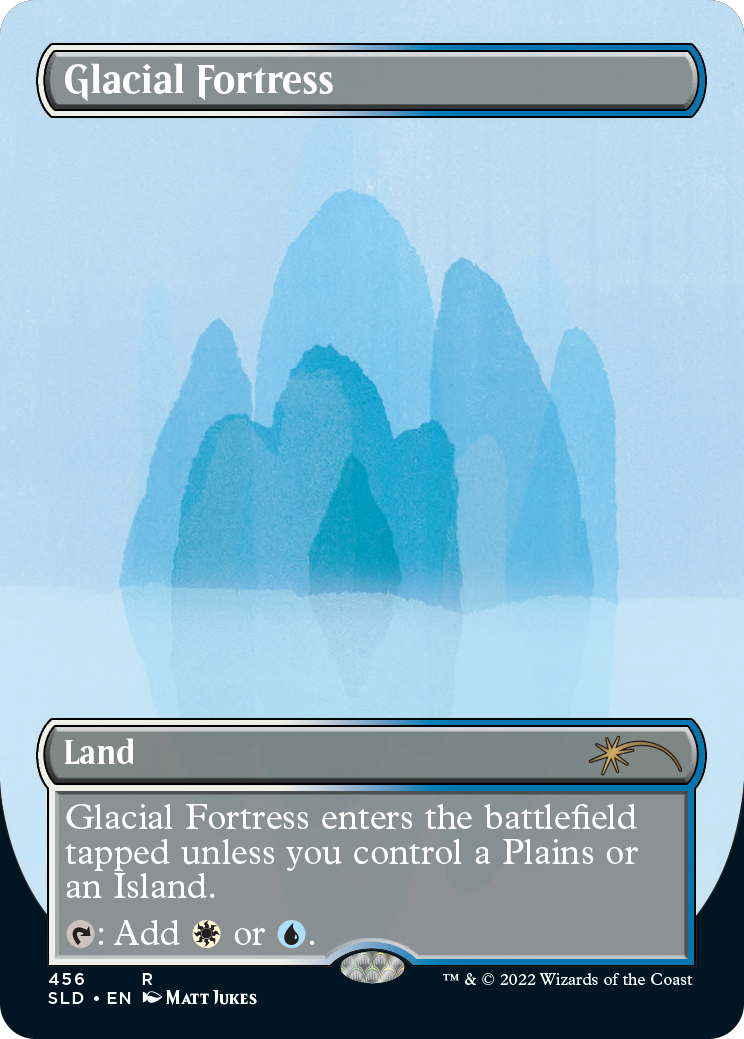 Glacial Fortress (Borderless) [Secret Lair Drop Series] | Cards and Coasters CA