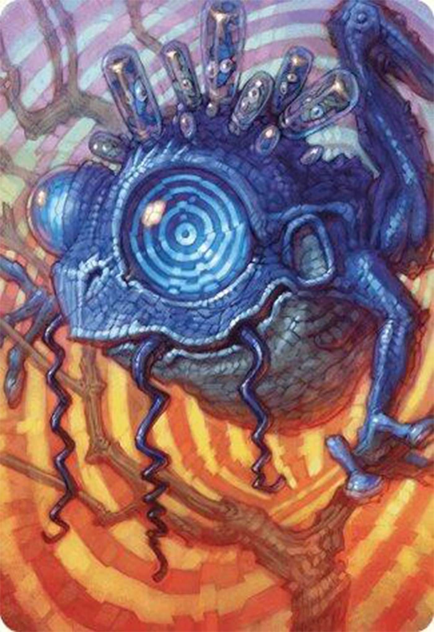 Psychic Frog Art Card [Modern Horizons 3 Art Series] | Cards and Coasters CA