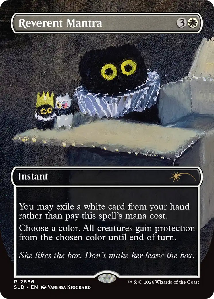 Reverent Mantra [Secret Lair Drop Series] | Cards and Coasters CA