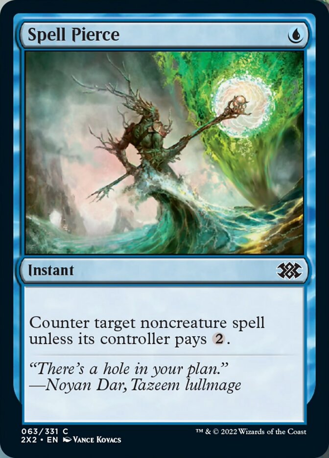 Spell Pierce [Double Masters 2022] | Cards and Coasters CA