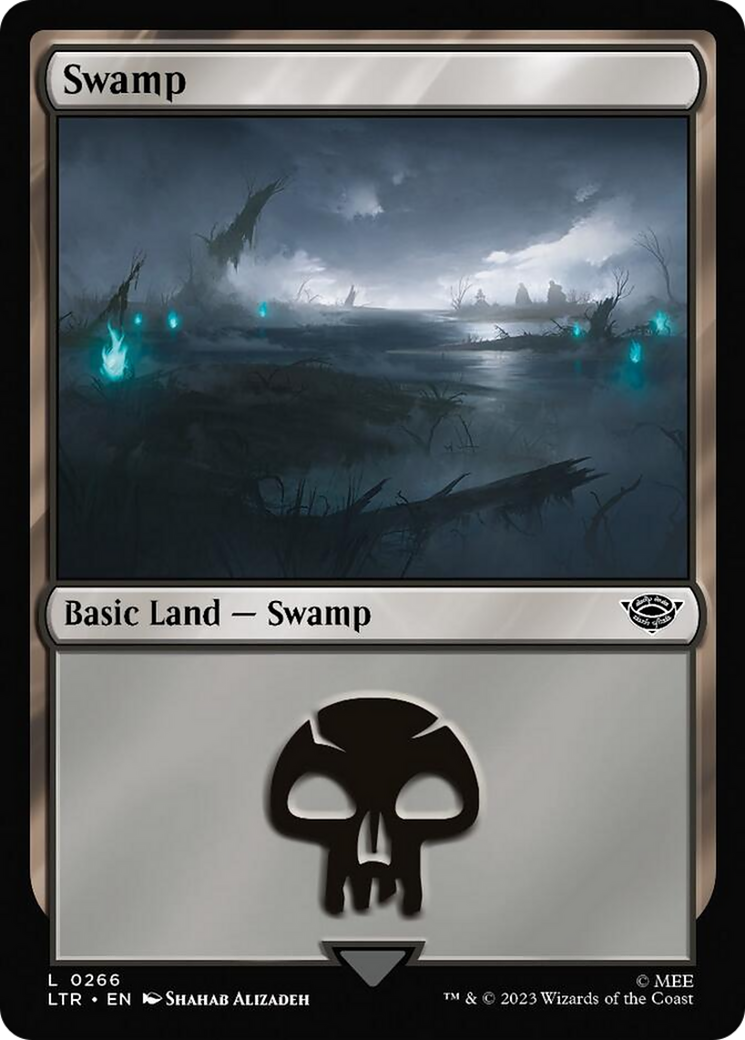 Swamp (266) [The Lord of the Rings: Tales of Middle-Earth] | Cards and Coasters CA