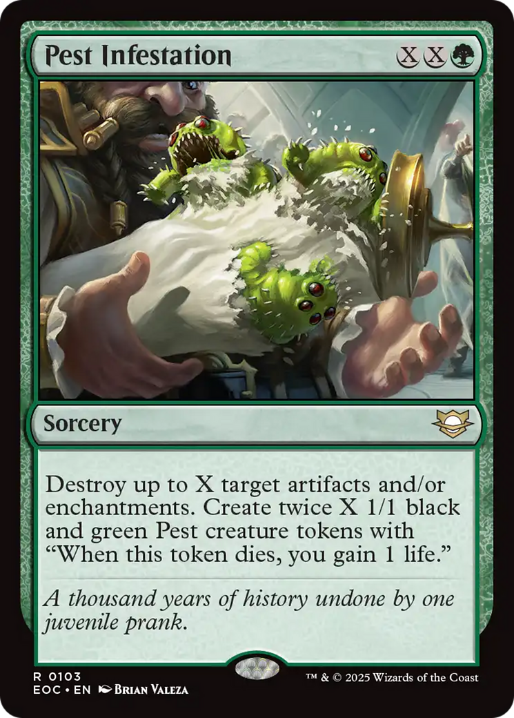 Pest Infestation [Edge of Eternities Commander] | Cards and Coasters CA