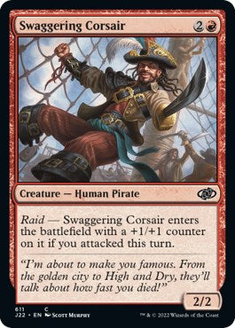 Swaggering Corsair [Jumpstart 2022] | Cards and Coasters CA