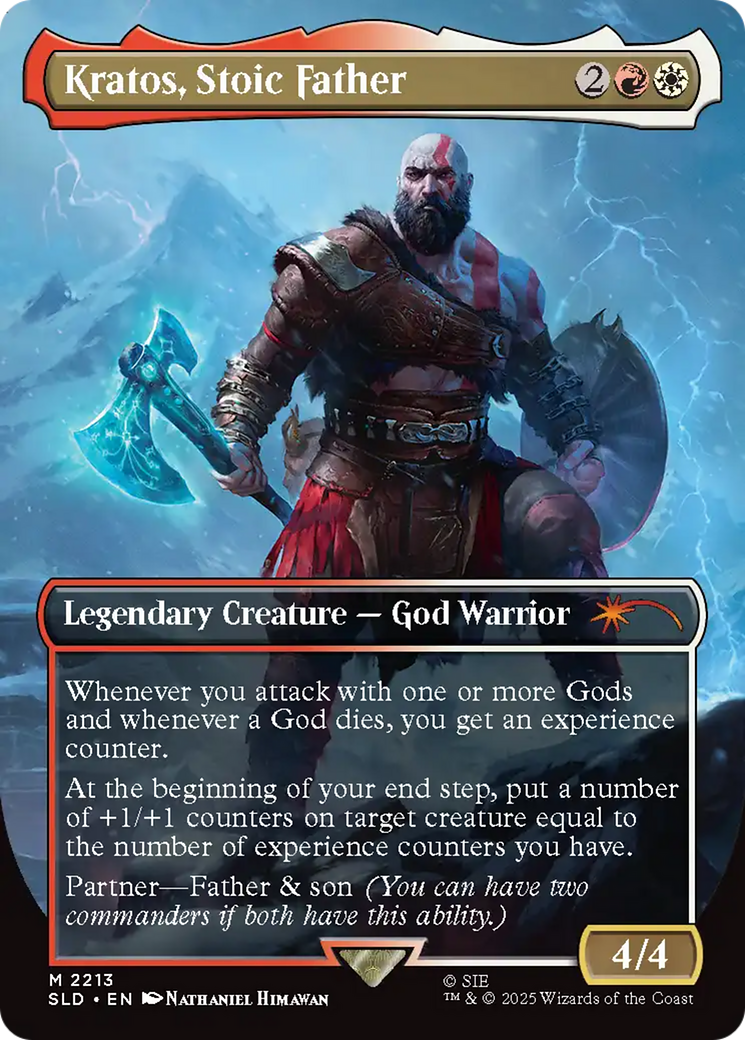 Kratos, Stoic Father [Secret Lair Drop Series] | Cards and Coasters CA