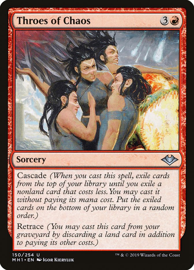 Throes of Chaos [Modern Horizons] | Cards and Coasters CA