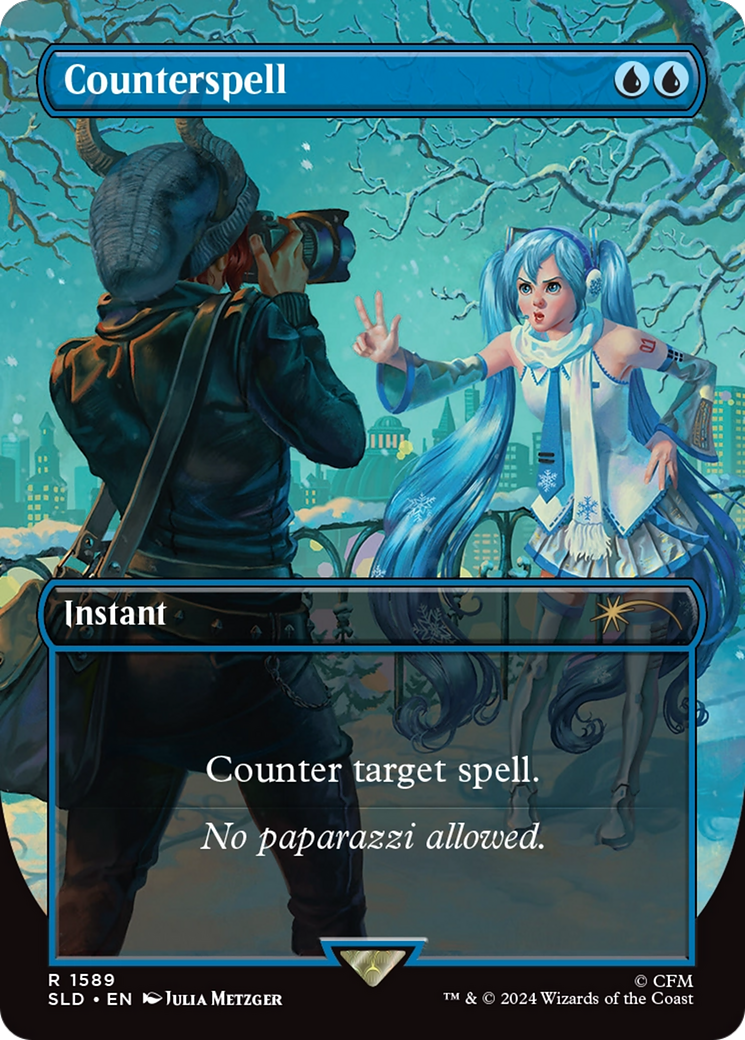 Counterspell (1589) (Rainbow Foil) [Secret Lair Drop Series] | Cards and Coasters CA