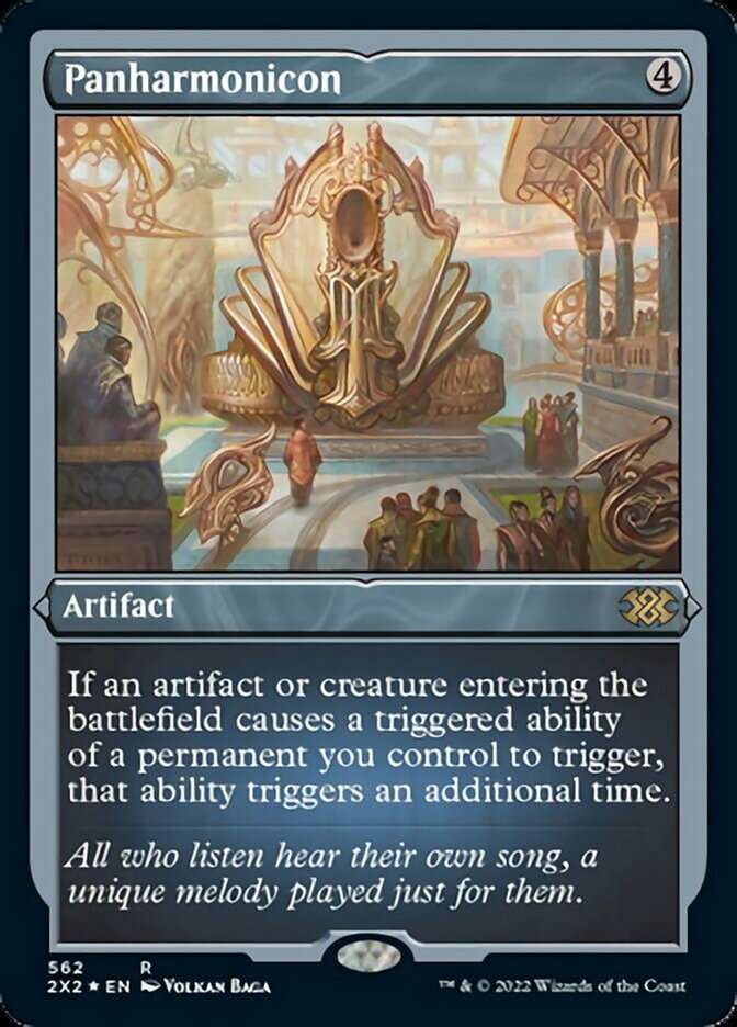 Panharmonicon (Foil Etched) [Double Masters 2022] | Cards and Coasters CA