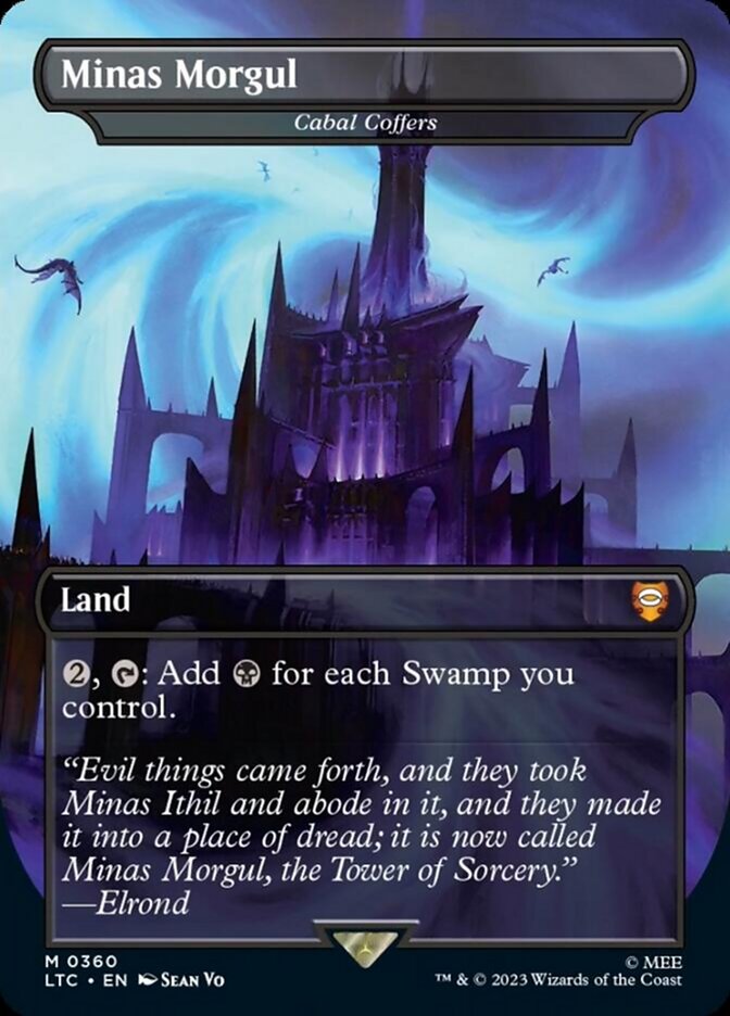 Minas Morgul - Cabal Coffers [The Lord of the Rings: Tales of Middle-Earth Commander] | Cards and Coasters CA