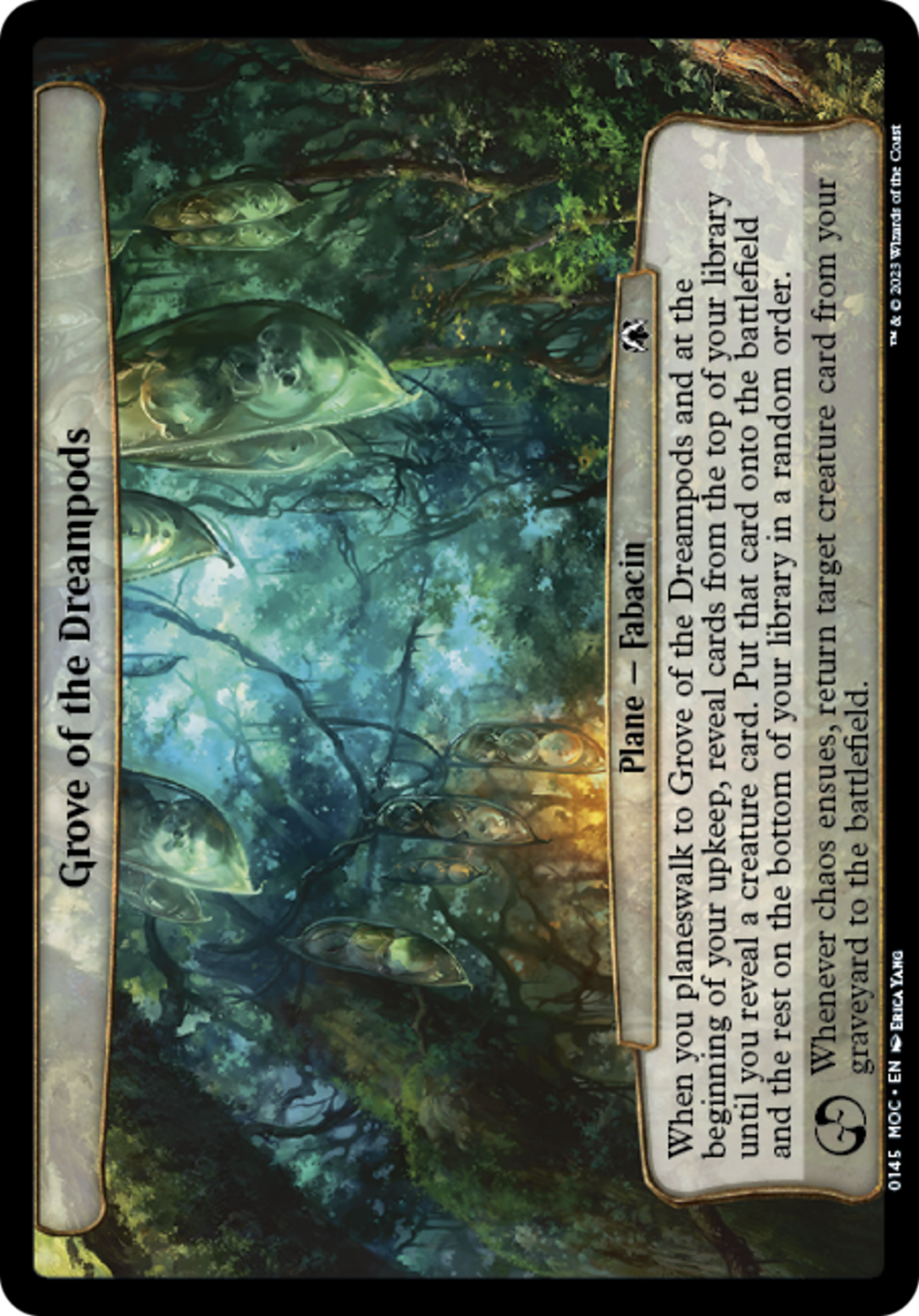 Grove of the Dreampods [March of the Machine Commander] | Cards and Coasters CA