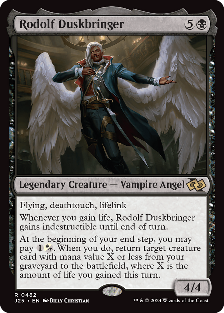 Rodolf Duskbringer [Foundations Jumpstart] | Cards and Coasters CA