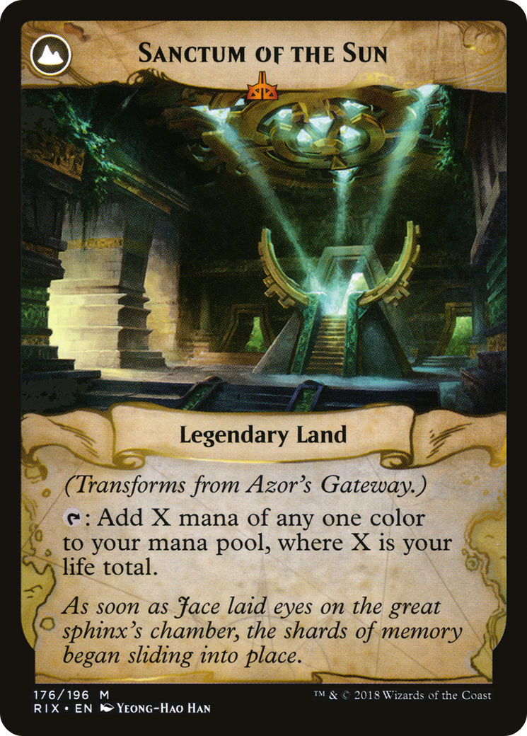 Azor's Gateway // Sanctum of the Sun [Secret Lair: From Cute to Brute] | Cards and Coasters CA