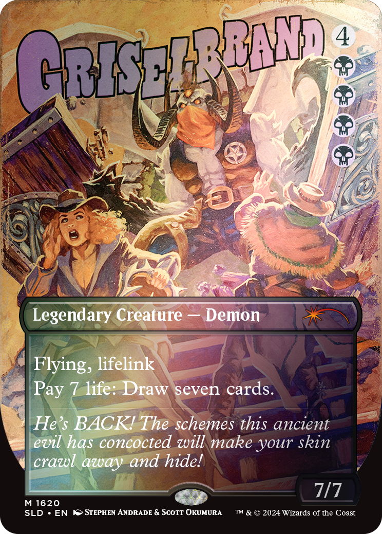 Griselbrand (1620) (Rainbow Foil) [Secret Lair Drop Series] | Cards and Coasters CA