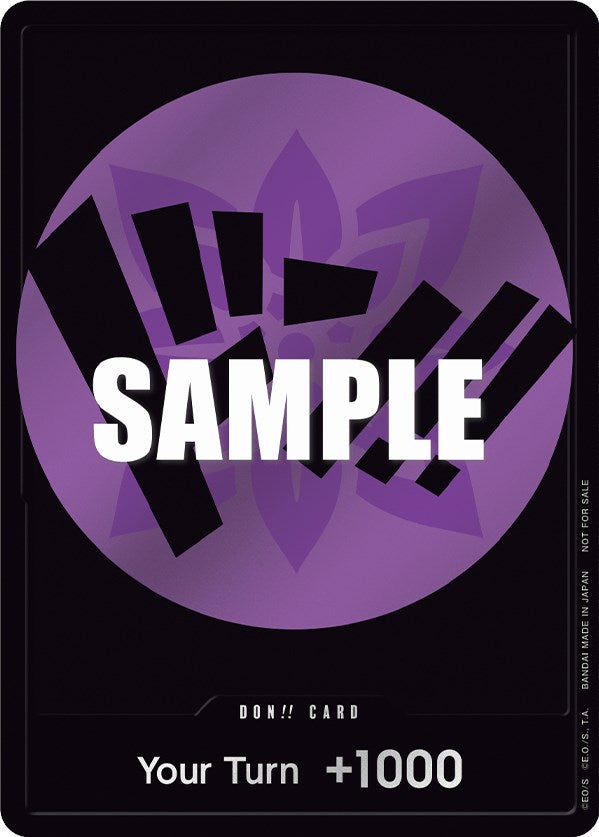 DON!! Card (Purple) [One Piece Promotion Cards] | Cards and Coasters CA