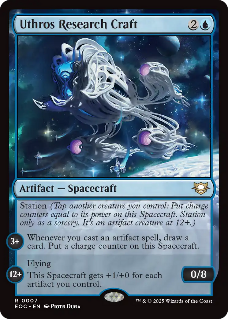 Uthros Research Craft [Edge of Eternities Commander] | Cards and Coasters CA