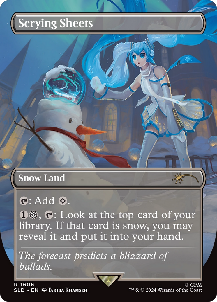 Scrying Sheets [Secret Lair Drop Series] | Cards and Coasters CA