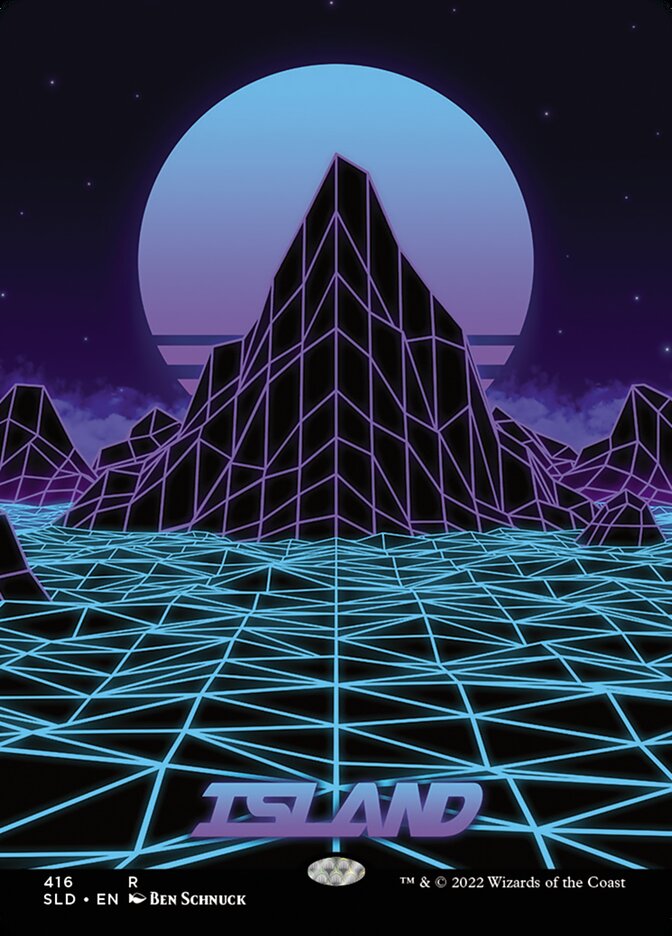 Island (416) [Secret Lair Drop Series] | Cards and Coasters CA