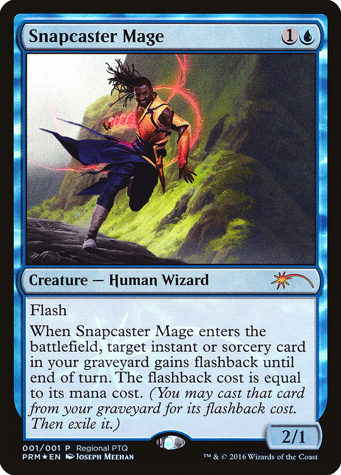 Snapcaster Mage (Regional PTQ) [Pro Tour Promos] | Cards and Coasters CA