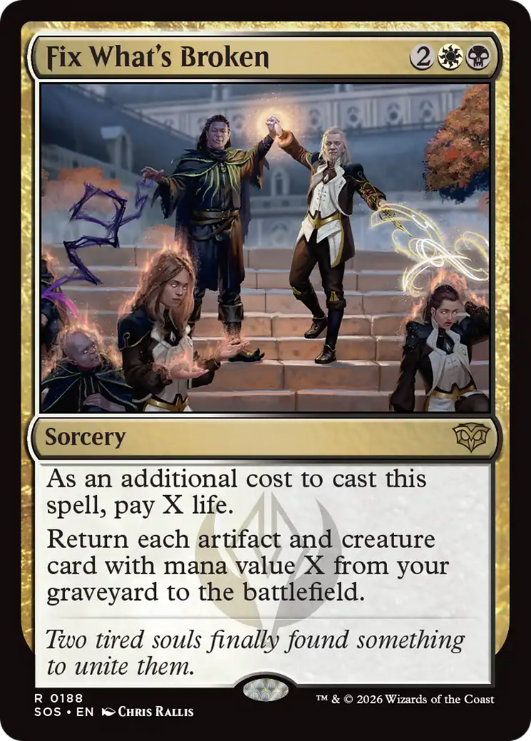 Fix What's Broken [Secrets of Strixhaven] | Cards and Coasters CA