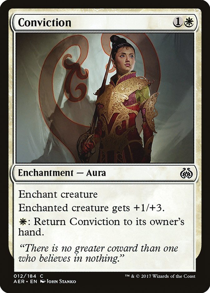 Conviction [Aether Revolt] | Cards and Coasters CA