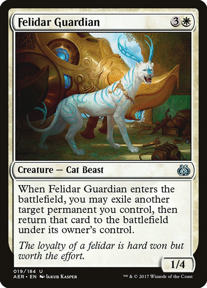 Felidar Guardian [Aether Revolt] | Cards and Coasters CA