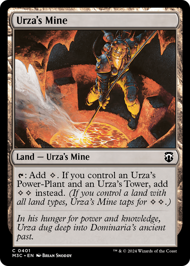 Urza's Mine (Ripple Foil) [Modern Horizons 3 Commander] | Cards and Coasters CA