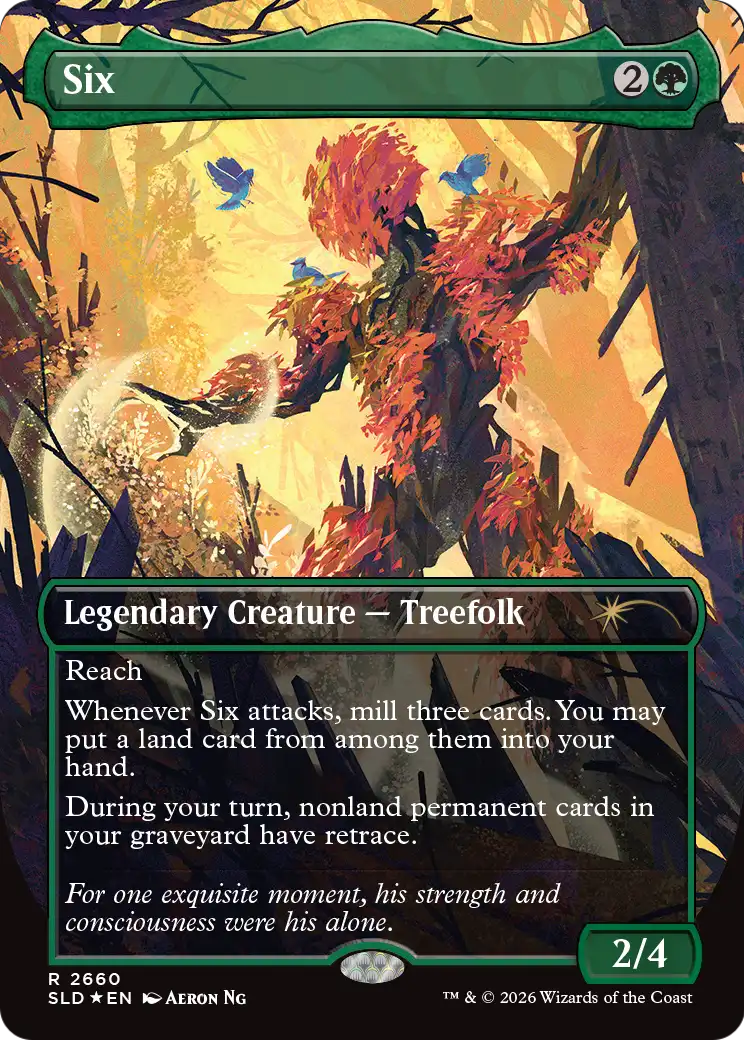 Six [Secret Lair Drop Series] | Cards and Coasters CA