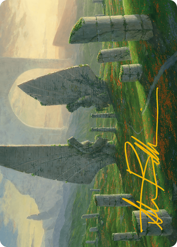 Monumental Henge Art Card (Gold-Stamped Signature) [Modern Horizons 3 Art Series] | Cards and Coasters CA