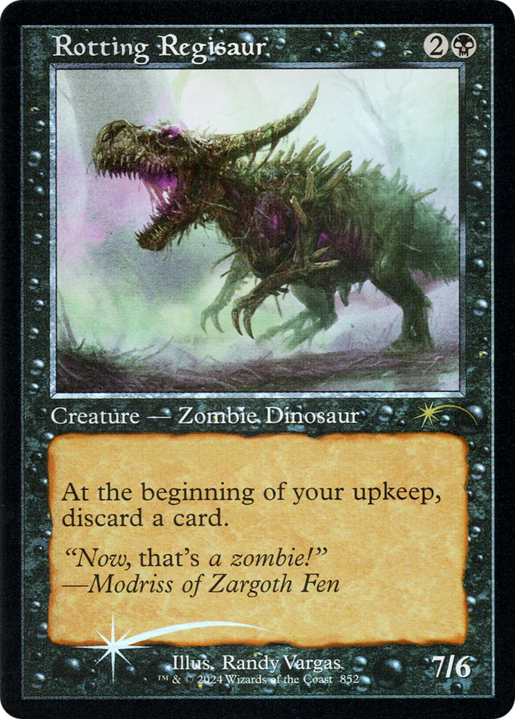 Rotting Regisaur (Retro Frame) [Secret Lair Drop Series] | Cards and Coasters CA