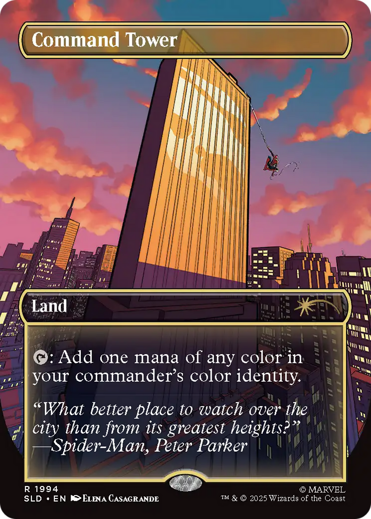 Command Tower (1994) [Secret Lair Drop Series] | Cards and Coasters CA